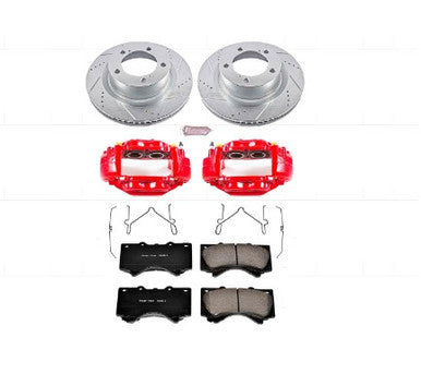 Power Stop 08-19 Toyota Sequoia Front Z23 Evolution Sport Brake Kit w/Calipers - KC2952A