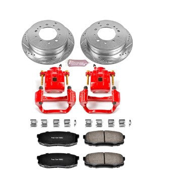 Power Stop 08-19 Toyota Sequoia Rear Z23 Evolution Sport Brake Kit w/Calipers - KC3073