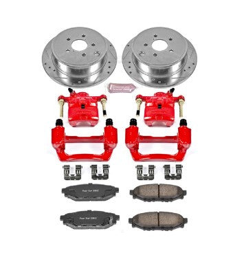 Power Stop 09-13 Subaru Forester Rear Z23 Evolution Sport Brake Kit w/Calipers - KC4631