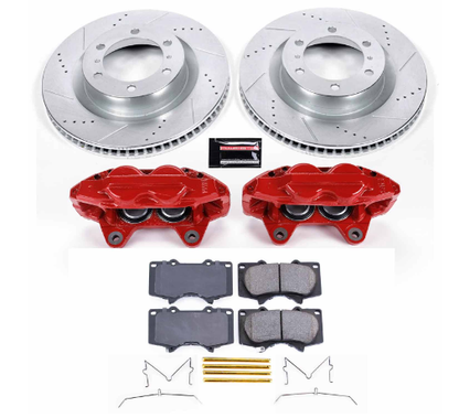Power Stop 10-15 Lexus GX460 Front Z23 Evolution Sport Brake Kit w/Calipers