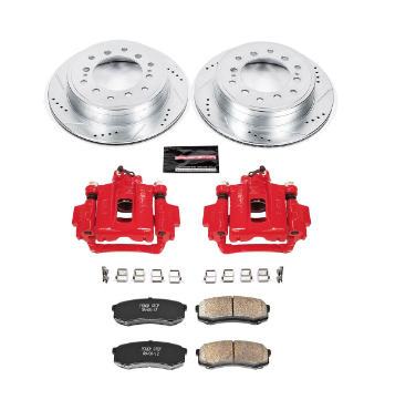 Power Stop 10-14 Toyota FJ Cruiser Rear Z23 Evolution Sport Brake Kit w/Calipers - KC5875A
