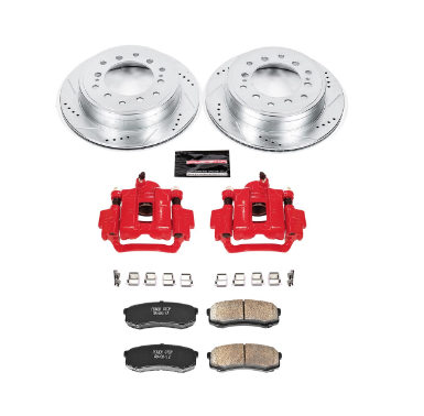 Power Stop 10-19 Lexus GX460 Rear Z23 Evolution Sport Brake Kit w/Calipers - KC5875