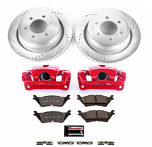 Power Stop 12-18 Ford F-150 Rear Z36 Truck&Tow Kit w/Cals