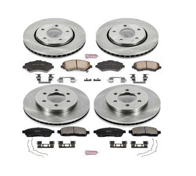 Power Stop 04-08 Ford F-150 Front & Rear Autospecialty Brake Kit