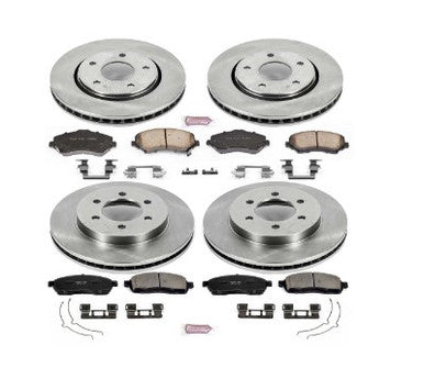Power Stop 04-08 Ford F-150 Front & Rear Autospecialty Brake Kit - KOE1944