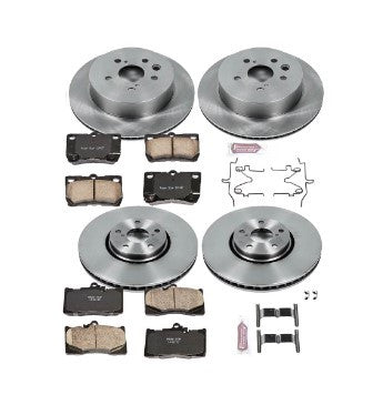 Power Stop 07-11 Lexus GS350 Front & Rear Autospecialty Brake Kit