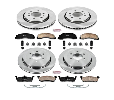 Power Stop 10-17 Ford Expedition Front & Rear Autospecialty Brake Kit - KOE5577