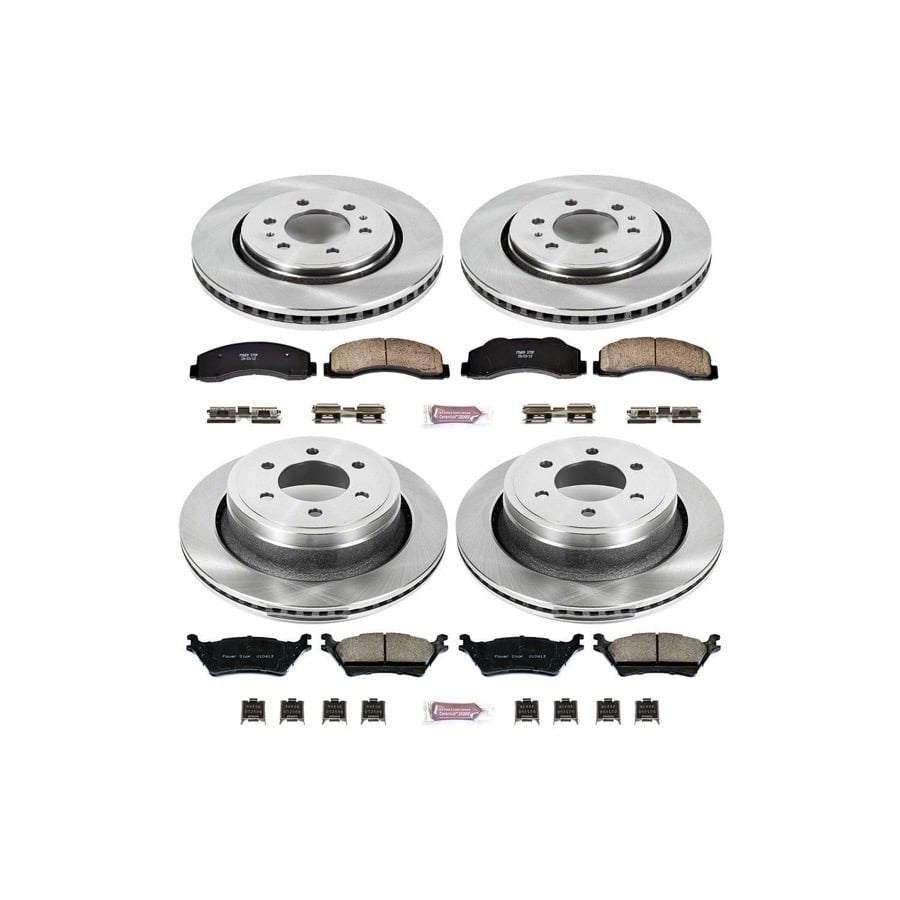 Power Stop 12-18 Ford F-150 Front & Rear Autospecialty Brake Kit - KOE6268