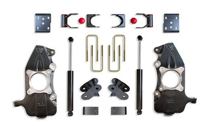Maxtrac 21-24 Ford F-150 2/4in. Lowering Kit w/ Spindles-(Required 22in. Rims or Larger - KS334124-4