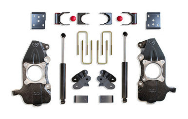 Maxtrac 21-24 Ford F-150 2/4in. Lowering Kit w/ Spindles-(Required 22in. Rims or Larger - KS334124-4