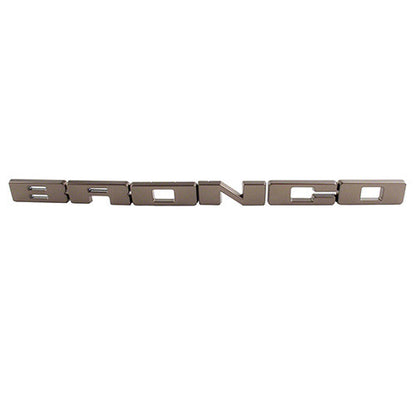 Ford Racing 2021+ Bronco Grille Lettering Overlay Kit - Bronze - M-1447-BLBR
