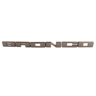 Ford Racing 2021+ Bronco Grille Lettering Overlay Kit - Bronze - M-1447-BLBR