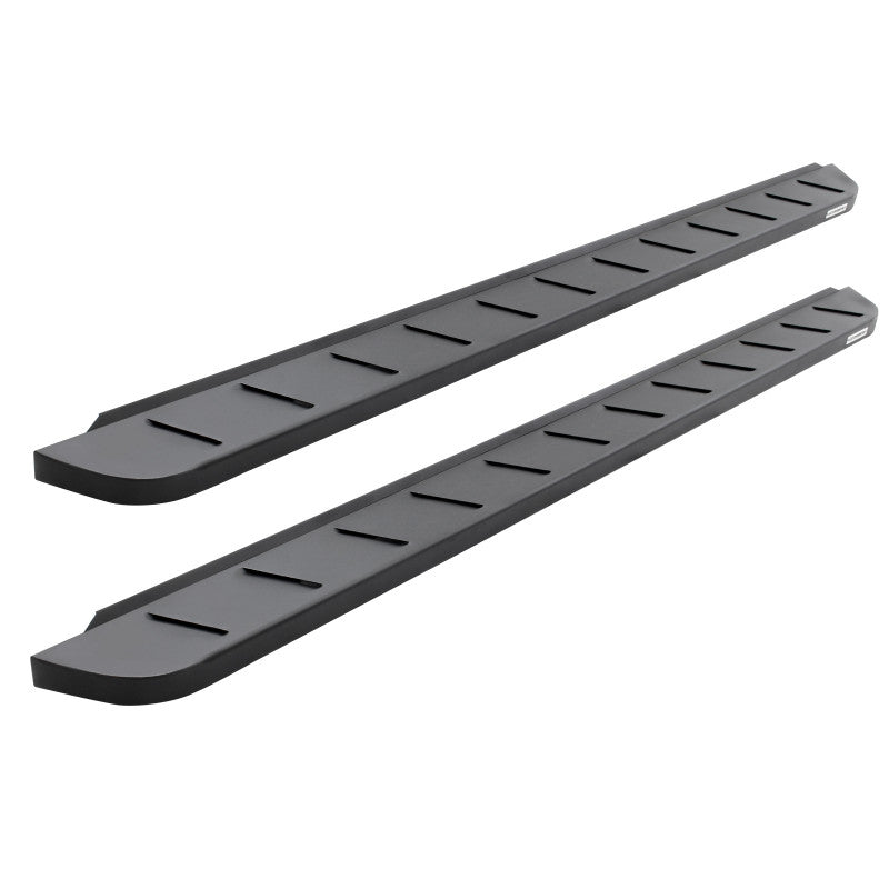 Go Rhino 2022 Toyota Tundra Crew Max Kit w/RB10 Running Board + Brkts + 4 RB10 Drop Steps - Tex. Blk - 6344368720PC