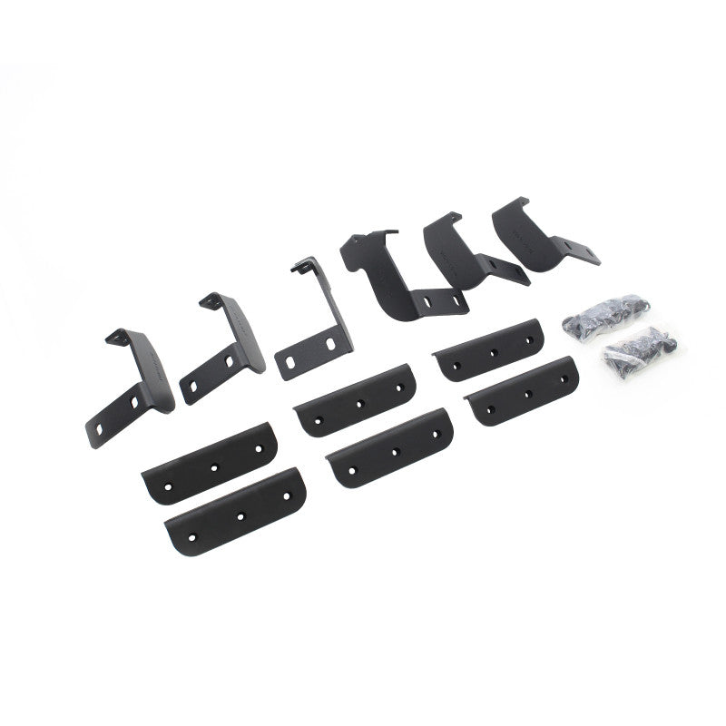Go Rhino 2022 Toyota Tundra Crew Max Dominator Extreme DSS SideSteps Complete Kit w/SideStep + Brkts - DSS4436T
