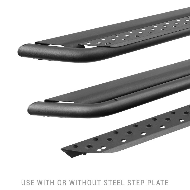 Go Rhino 2022 Toyota Tundra Crew Max Dominator Extreme DSS SideSteps Complete Kit w/SideStep + Brkts - DSS4436T