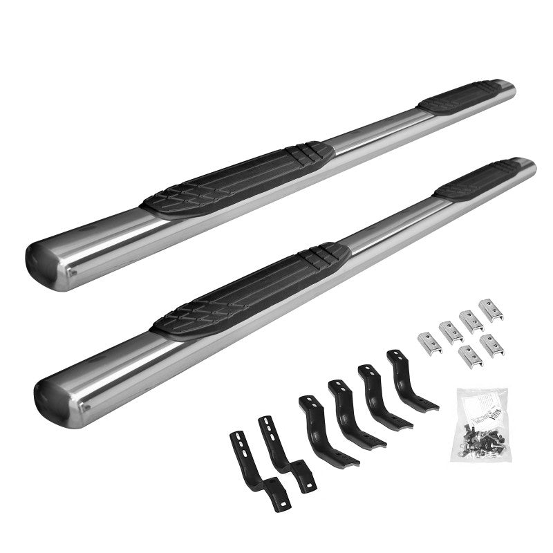 Go Rhino 04-14 Ford F-150 4in OE Xtreme Complete Kit w/Sidesteps + Brkts - 684412680PS