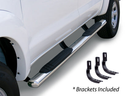Go Rhino 04-14 Ford F-150 4in OE Xtreme Complete Kit w/Sidesteps + Brkts - 684412680PS