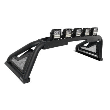Go Rhino Sport Bar 2.0 Complete Kit w/Sport Bar + Retractable Light Mount For 2016-23 Toyota Tacoma 6'2" Bed - 915600T
