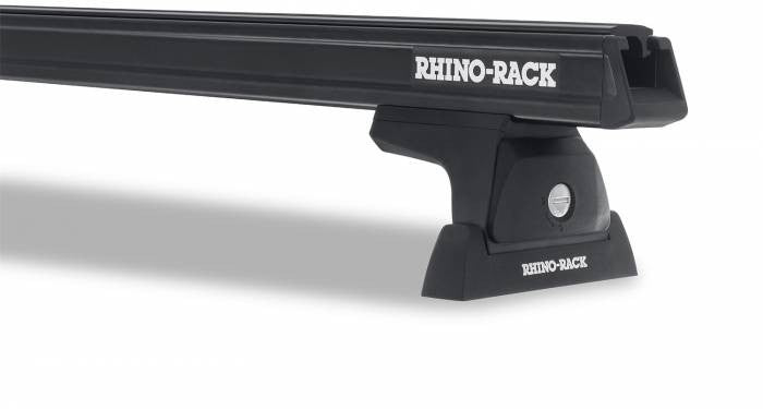 Rhino-Rack 02-09 Chevrolet Trailblazer 4 Door SUV Heavy Duty RLT600 2 Bar Roof Rack - Black - JA6226