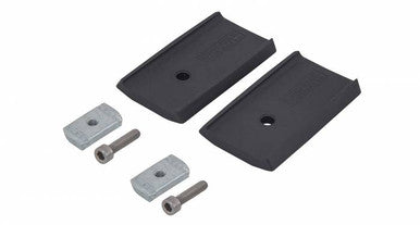 Rhino-Rack 02-09 Chevrolet Trailblazer 4 Door SUV Heavy Duty RLT600 2 Bar Roof Rack - Black - JA6226