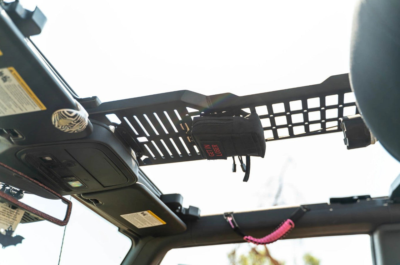 DV8 Overhead Molle Panel For 2021-24 Ford Bronco 2-Door - Installed