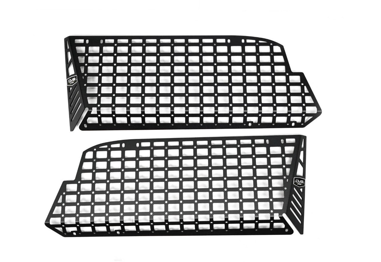 DV8 Rear Window Pocket Molle Panels For 2021-24 Ford Bronco 2-Door - Panels