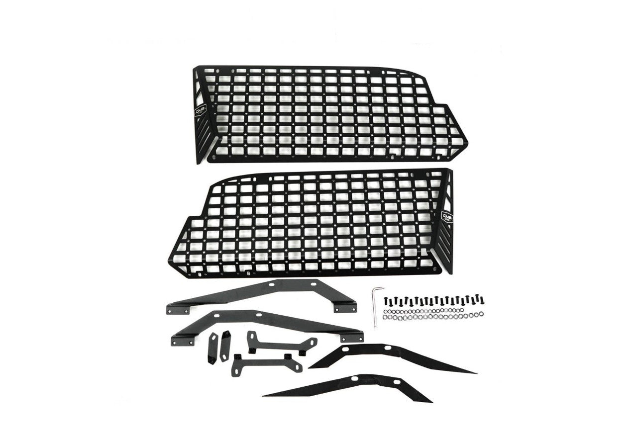 DV8 Rear Window Pocket Molle Panels For 2021-24 Ford Bronco 2-Door