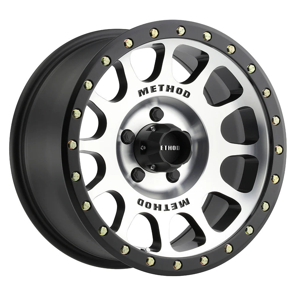 Method MR305 NV 17x8.5 25mm Offset 6x5.5 108mm CB Machined/Black Street Loc Wheel