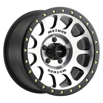 Method MR305 NV 17x8.5 25mm Offset 6x5.5 108mm CB Machined/Black Street Loc Wheel