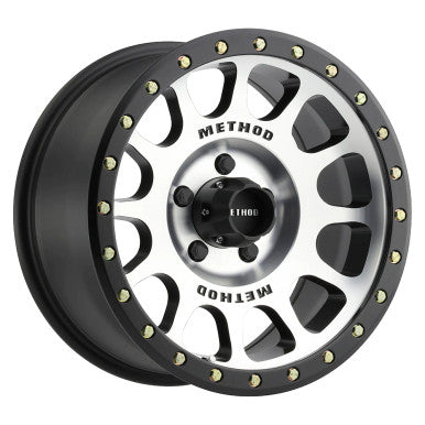Method MR305 NV 17x8.5 25mm Offset 6x5.5 108mm CB Machined/Black Street Loc Wheel - MR30578560325