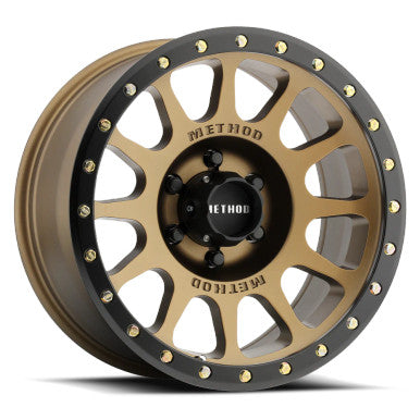 Method MR305 NV 17x8.5 25mm Offset 6x5.5 108mm CB Method Bronze/Black Street Loc Wheel - MR30578560925