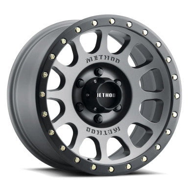 Method MR305 NV 18x9 / +18mm Offset / 6x5.5 BP / 108mm CB / Titanium - Matte Black Lip Wheel - MR30589060818