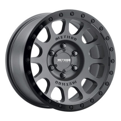 Method MR305 NV 17x8.5 0mm Offset 8x6.5 130.81mm CB Matte Black/Gloss Black Wheel - MR305785801000