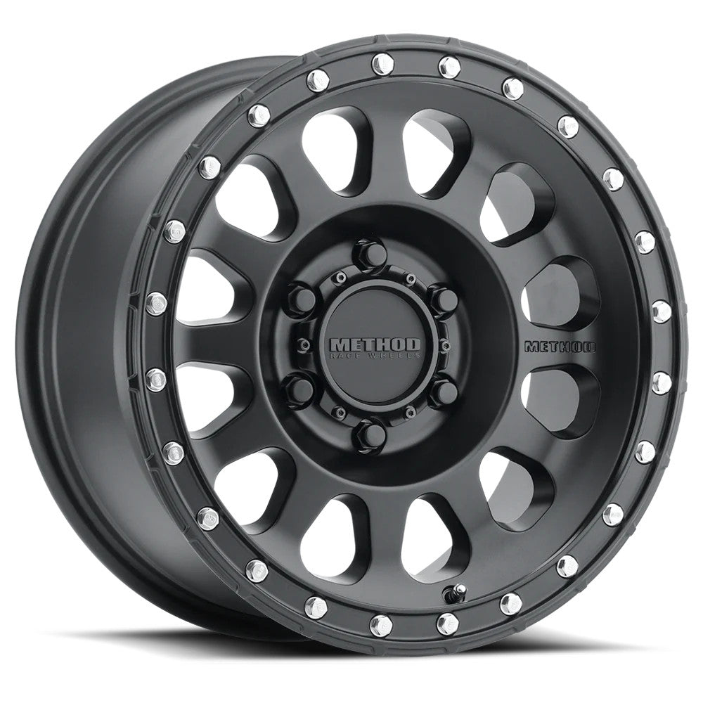 Method MR315 20x9 / 6x5.5 BP / 18mm Offset / 106.25mm CB Matte Black Wheel