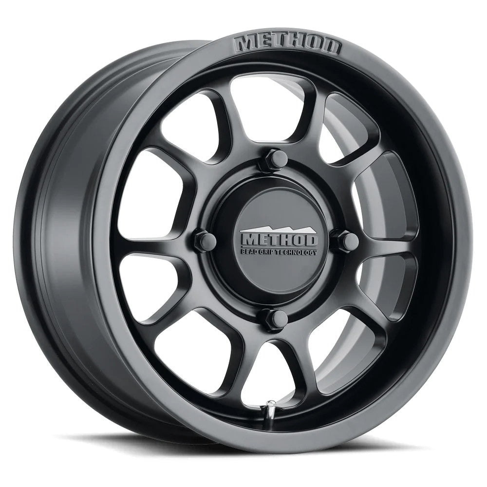 Method MR409 Bead Grip 15x7.0 +38mm Offset 6x139.7 BP 78.30mm CB Matte Black Wheel - MR40957060552