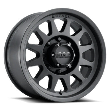 Method MR704 HD 17x9 18mm Offset 8x6.5 130.81mm CB Matte Black Wheel - MR70479080518H