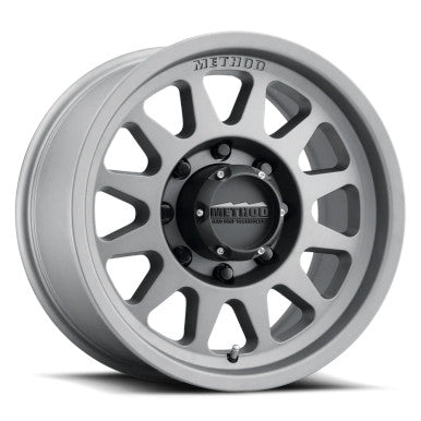 Method MR704 HD 17x9 18mm Offset 8x6.5 130.81mm CB Titanium Wheel - MR70479080818H