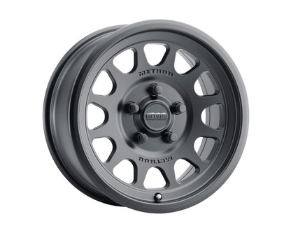 Method MR414 Bead Grip 15x7 / 4+3/13mm Offset / 5x4.5 / 76mm CB Matte Black Wheel - MR41457012543