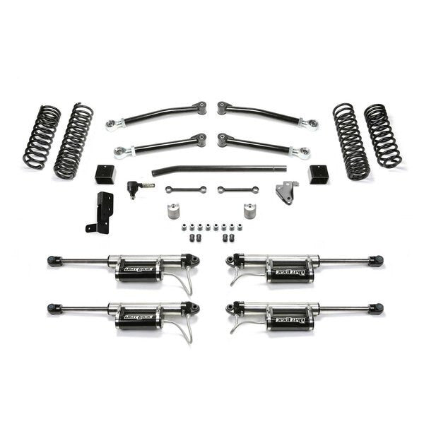 Fabtech 2018 Jeep JL 4WD 4-Door 3in Trail System - Long Travel Box Kit - FTS24209