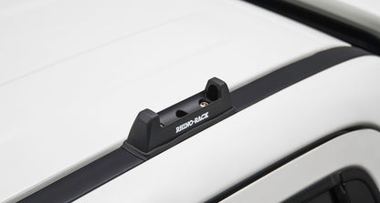 Rhino-Rack 08-16 Ford F250 4 Door Pick Up Heavy Duty RLT600 Ditch Mount 2 Bar Roof Rack - Black - JA8521