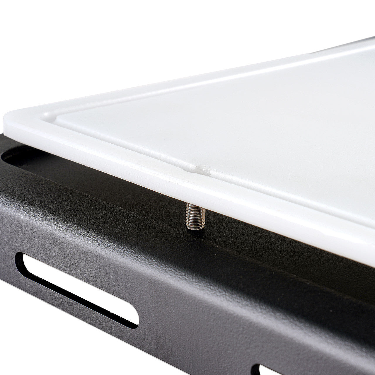 IAG Multilevel Tailgate Table Cutting Board Extension for 2021+ Ford Bronco - Cutting Board Locking In