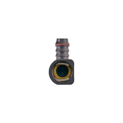 IAG 5/8" SAE Quick Connect Female to 5/8" Hose Barb Right Angled (90 degrees) - Angle 3