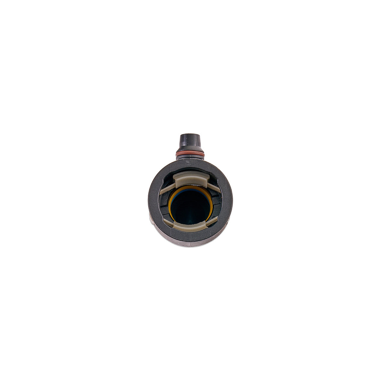 IAG 5/8" SAE Quick Connect Female to 3/8" Hose Barb 90 Degree Fitting - Angle 5