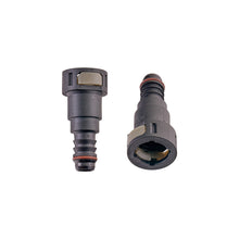 IAG 1/2" SAE Quick Connect Female to 1/2" Hose Barb Straight (180 / 0 degrees)