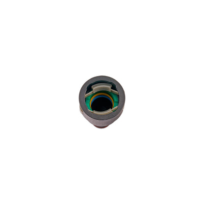 IAG 5/8" SAE Quick Connect Female to 1/2" Hose Barb Straight (180 / 0 degrees) - Angle 3