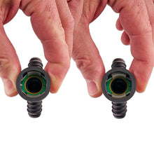 IAG 5/8" SAE Quick Connect Female to 2 x 1/2" Hose Barb Y Fitting - Function