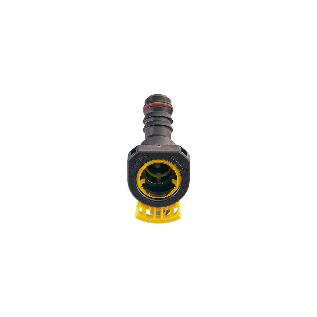 IAG 1/2" SAE Quick Connect Female to 1/2" Hose Barb Angled (135 / 45 degrees) - Angle 7