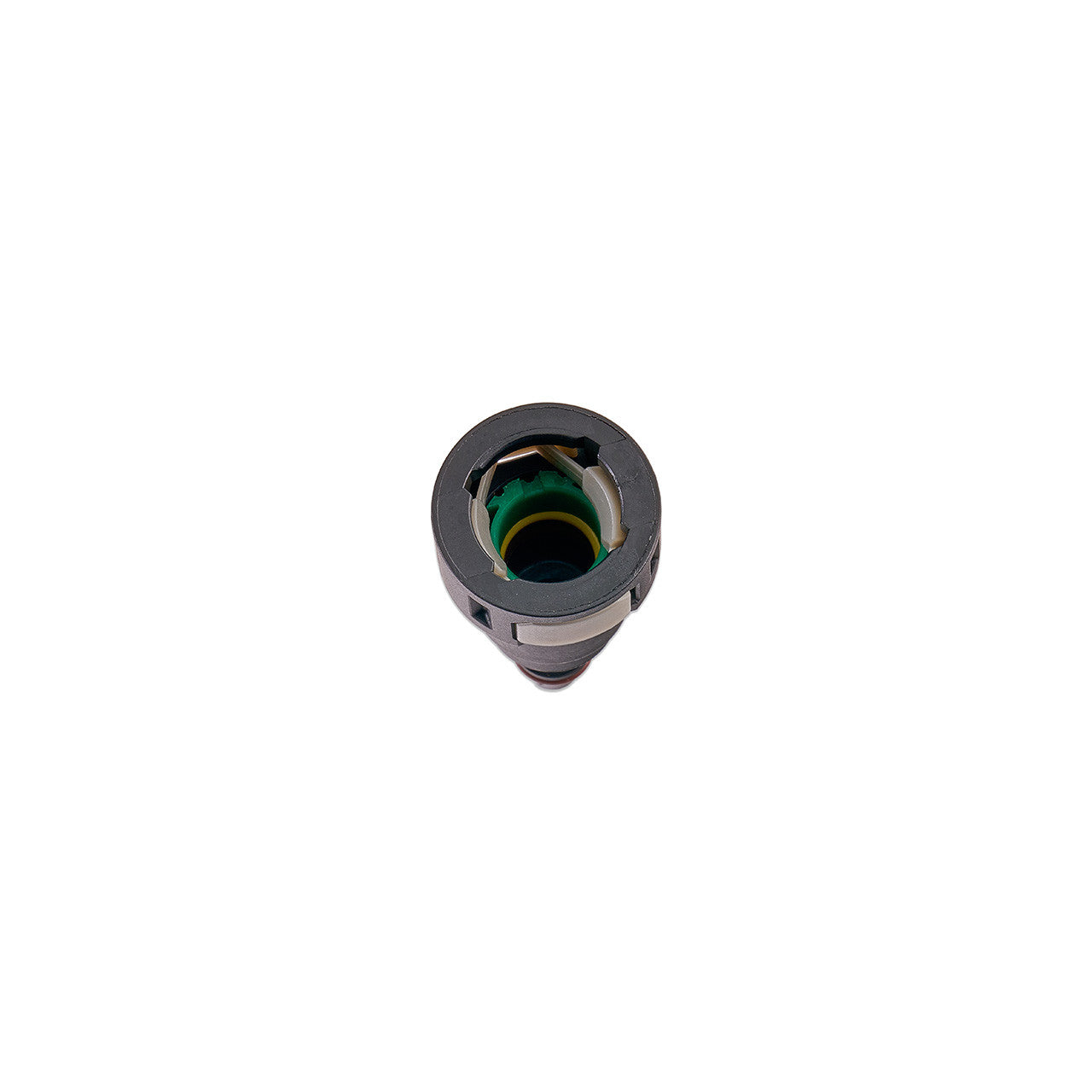 IAG 1/2" SAE Quick Connect Female to 3/8" Hose Barb Straight (180 / 0 degrees) - Angle 3