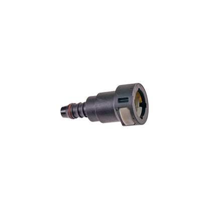 IAG 1/2" SAE Quick Connect Female to 3/8" Hose Barb Straight (180 / 0 degrees) - Angle 6