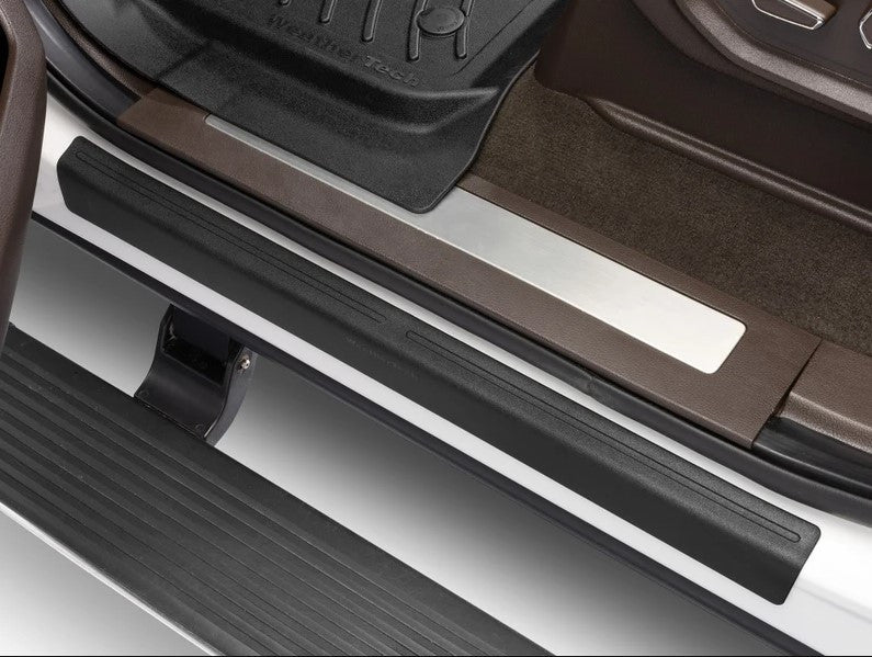 WeatherTech SillProtector 4pc Set For 2018-20 Ford F-150 - Black